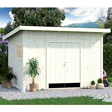 13' x 10' Palmako Stig Heavy Duty Wooden Pent Shed (3.94m x 3.05m)