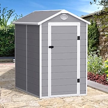 4' x 6' Lotus Animus Apex Plastic Shed with Floor (1.2m x 1.92m) 4' x 6' Lotus Animus Apex Plastic Shed with Floor (1.2m x 1.92m)