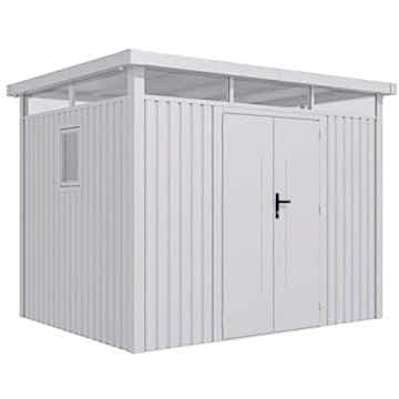 10' x 8' Lotus Titan Pent Metal Shed (2.94m x 2.3m) 10' x 8' Lotus Titan Pent Metal Shed (2.94m x 2.3m)