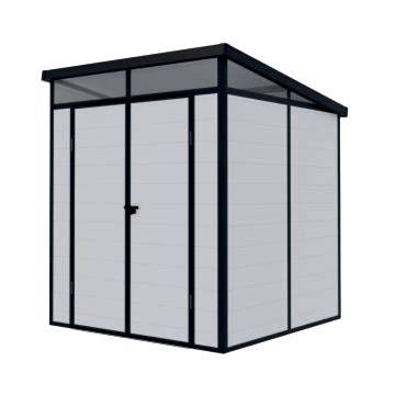 6' x 6' Lotus Canto Grey Plastic Shed (1.9m x 1.92m) 6' x 6' Lotus Canto Grey Plastic Shed (1.9m x 1.92m)