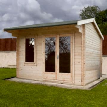 Shire Marlborough 3.6m x 3m Log Cabin Summerhouse (28mm)