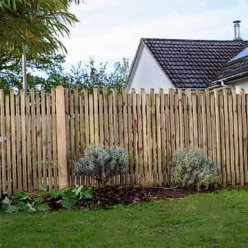 Forest 6’ x 3’ Pressure Treated Contemporary Picket Fence Panel (1.83m x 0.9m)