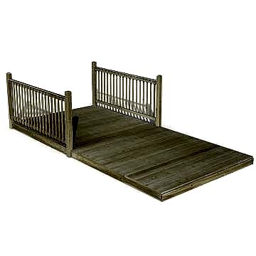 8' x 16' Forest Patio Deck Kit No. 3 (2.4m x 4.8m)