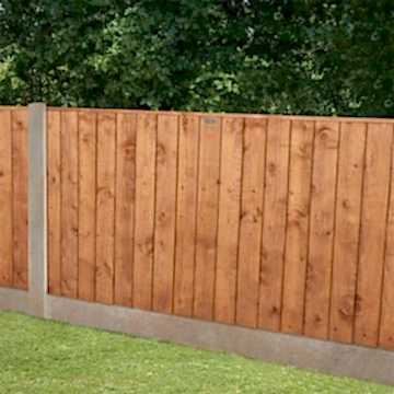 Forest 6' x 4' Vertical Closeboard Fence Panel (1.83m x 1.22m)