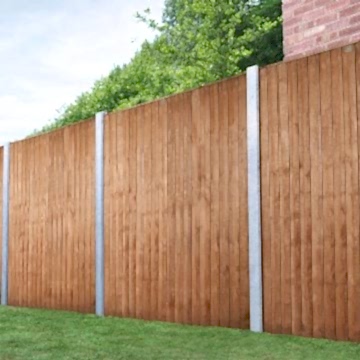 Forest 6' x 5'6 Vertical Closeboard Fence Panel (1.83m x 1.69m)