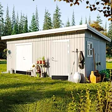 18' x 11' Palmako Kalle (88mm) Premium Multi-room Shed (5.6m x 3.3m) 