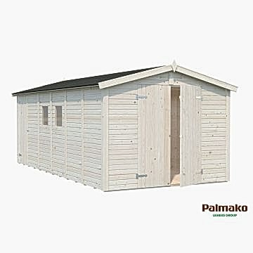 9' x 18' Palmako Dan Premium (16mm) Nordic Shed (2.7m x 5.5m) 