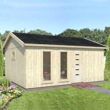 Palmako Charlotte 4.5m x 5.5m Garden Office 