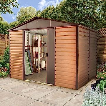 10' x 12'4 Yardmaster Balmoral 1012WGL Metal Shed