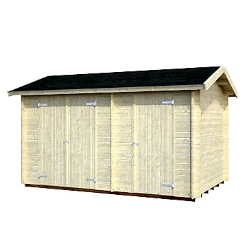 13'5 x 8'5 Palmako Jari (28mm) Premium Nordic Shed (4.1m x 2.6m)