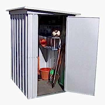 5' x 4' Yardmaster Pent Metal Shed 54PEZ