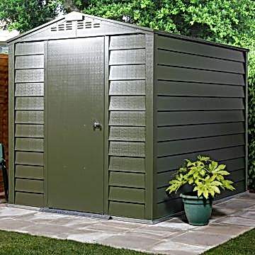 6' x 6' (1.82x1.82m) Trimetals Titan 660 Metal Shed 
