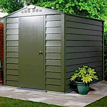 6 x 8 Trimetals Titan 680 Metal Shed 