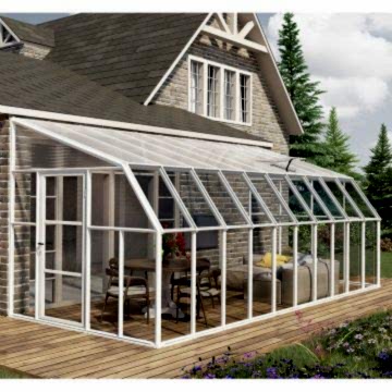 8' x 20' Palram Canopia Rion Clear Sun Room