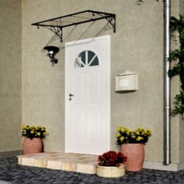 Palram Venus 1350 Clear Canopy Rain Protector Entryway Door Cover