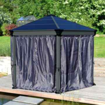 Palram Canopia Roma and Monaco Gazebo Curtain Set