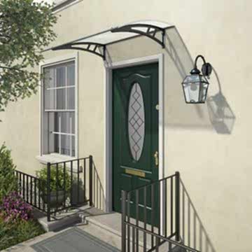 Palram Calisto 1350 Twinwall Grey Door Canopy 
