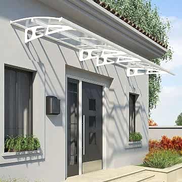 Palram Bordeaux 4460 White Door Canopy