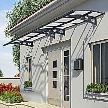Palram Herald 4460 Black Door Canopy 