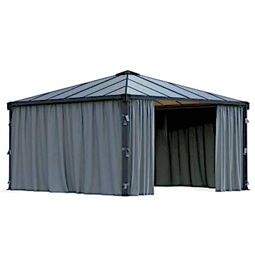 Palram Canopia Palermo 4300 Gazebo Curtains