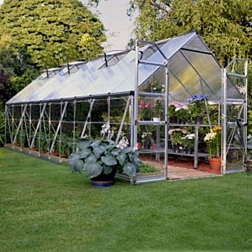 8' x 20' Palram Balance Silver Greenhouse