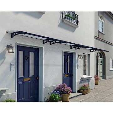 15' x 3' Palram Altair 4500 Grey Door Canopy