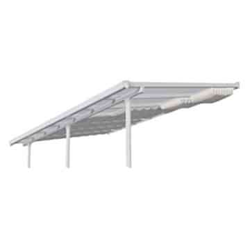 (3m x 7.30m) Palram Patio Cover Roof Blinds - White 