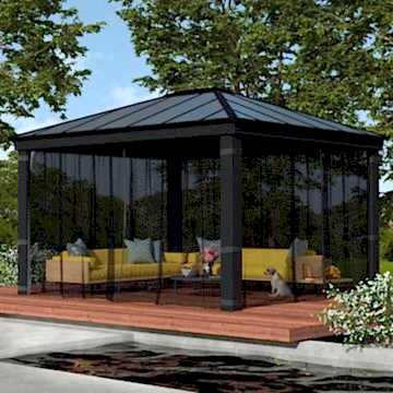Dallas 4900 Garden Gazebo Netting Set