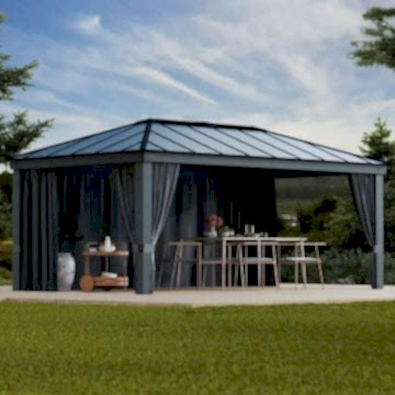 Dallas 6100 Garden Gazebo Curtain Set