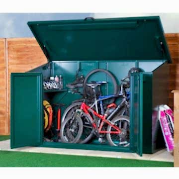 7' x 3' Asgard Access 4 Bike Metal Storage Shed (2.13m x 0.83m)