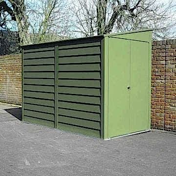 8'8 x 5'3 (2.65x1.60m) Trimetals Titan 950 Pent Metal Shed
