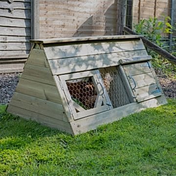 4'5 x 2'6 Forest Premium Wooden Starter Small Chicken Coop (1.34m x 0.77m)