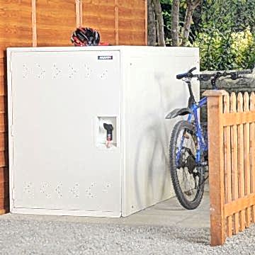 3' x 6'2 Asgard Premium Twin Bike Shed - Green (0.9m x 1.9m) 
