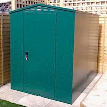 5'2 x 7'4 Asgard Flexistore 1522 Metal Shed (1.58m x 2.24m) 