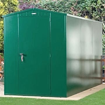 5'1 x 10'11 Asgard Flexistore 1533 Metal Shed (1.58m x 3.33m) 