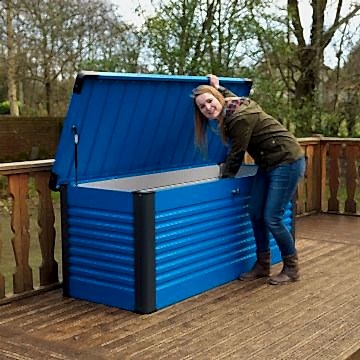 4x2 Trimetals Blue Patio Box 