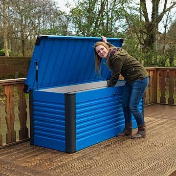 Large 6x2 Trimetals Blue Patio Protect a Box 