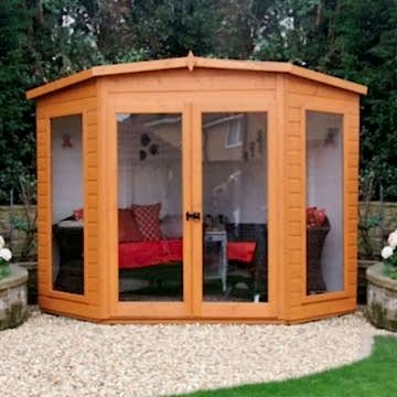 Shire Barclay Corner Summerhouse 7x7 