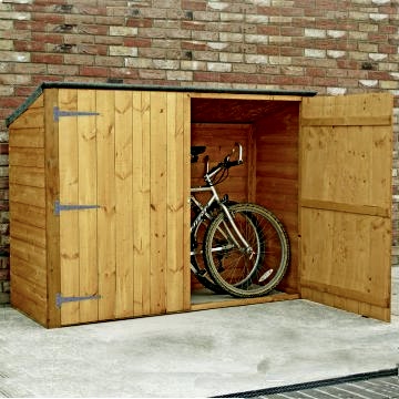 Shire Wooden Bike Shed 6x3 