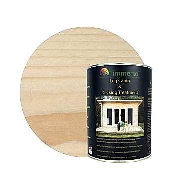 Timmersol Clear Log Cabin & Decking Treatment (5 Litres)