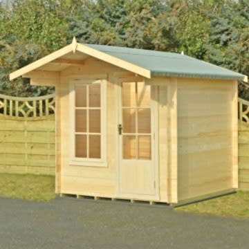 8'10 x 9'6 (2.7x2.9m) Shire Crinan Summerhouse 