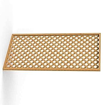 Forest 6' x 3' Diamond Lattice Trellis Fence Topper (1.83m x 0.9m)