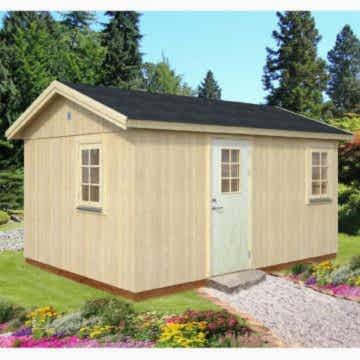 15'x11' (4.5x3.3m) Palmako Hedwig Garden House 