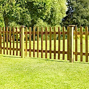 Forest Palisade Fence Panel 0.9m High 