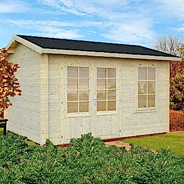 13x10 (3.9x3m) Palmako Iris 28mm Log Cabin 