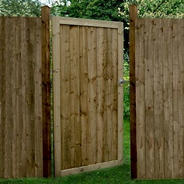 Forest 6ft (1.82m) High Pressure Treated Featheredge Gate