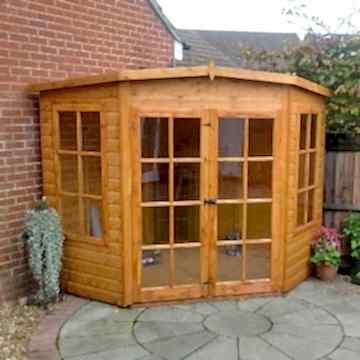 Shire Hampton 7'5 x 7'5 (2.25x2.25m) Summerhouse
