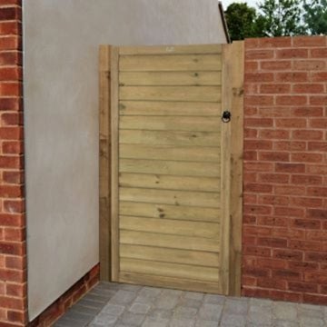 6'x3' (1.8x0.9m) Forest Pressure Treated Horizontal Tongue & Groove Gate