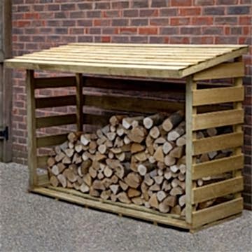 5'11 x 2'8 Forest Pent Large Logstore