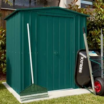 6'x8' (1.8x2.4m) Lotus Heritage Green Shed 6'x8' (1.8x2.4m) Lotus Heritage Green Shed